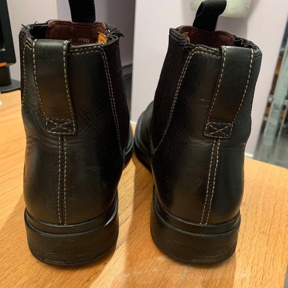 Timberland leather boots - Men's size 7.5 (but actually fit like US 8.5) - Picture 5 of 13